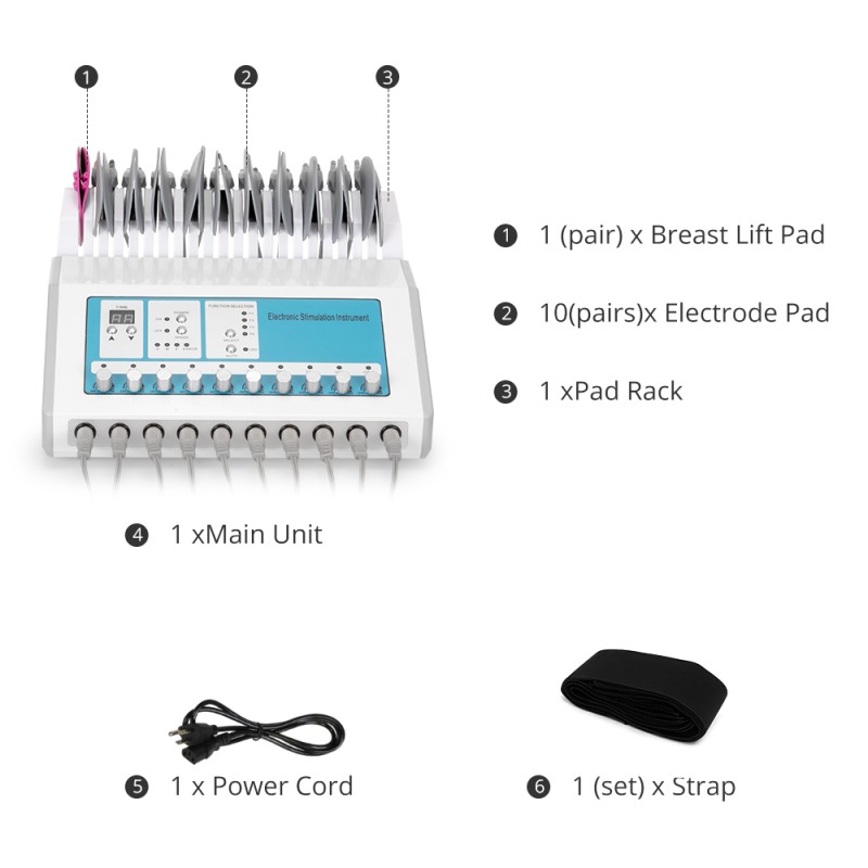 2in1 EMS Bio Microcurrent Treatment Body Slimming Machine